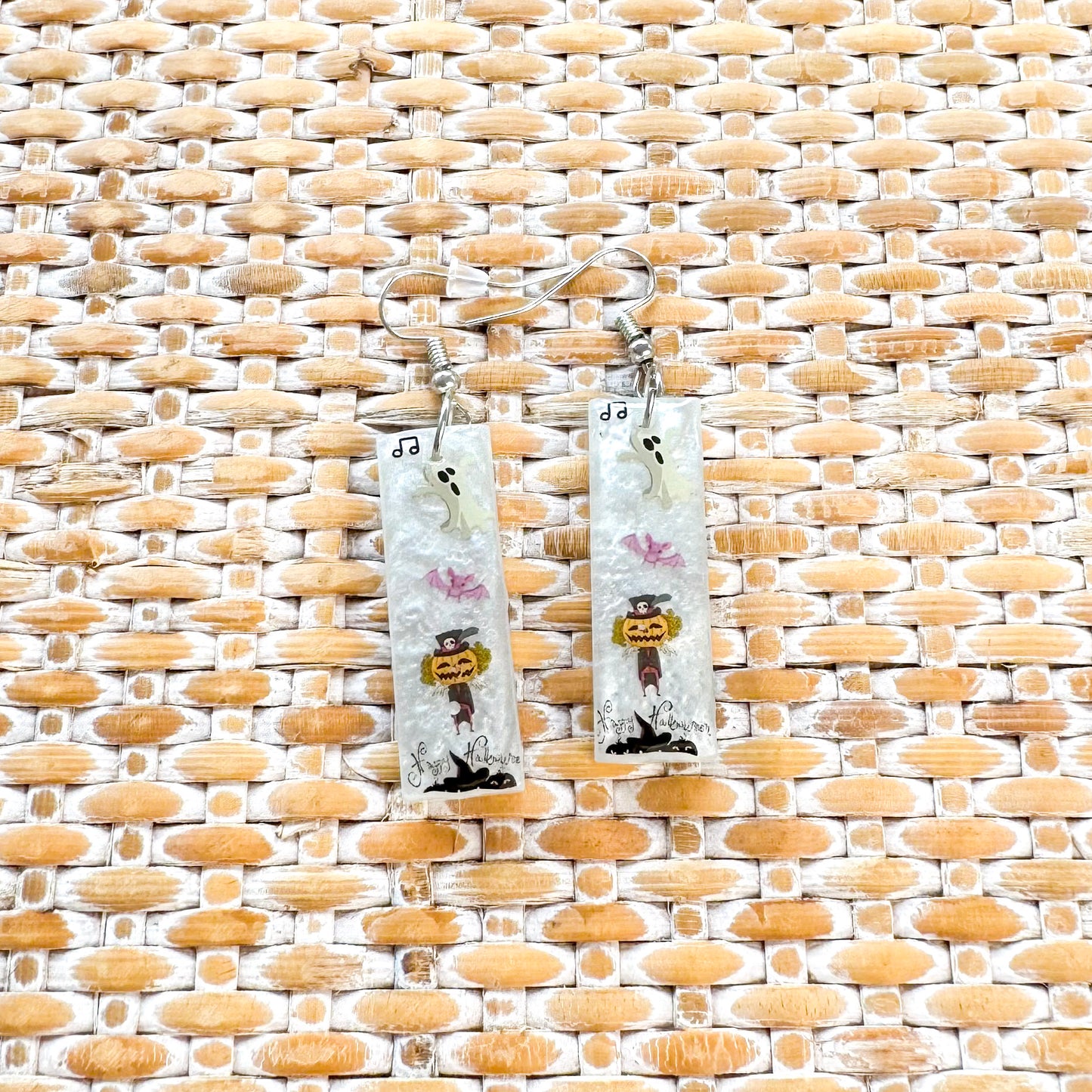 Halloween ~ Slenders | Handmade resin earrings