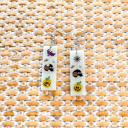 Halloween ~ Slenders | Handmade resin earrings