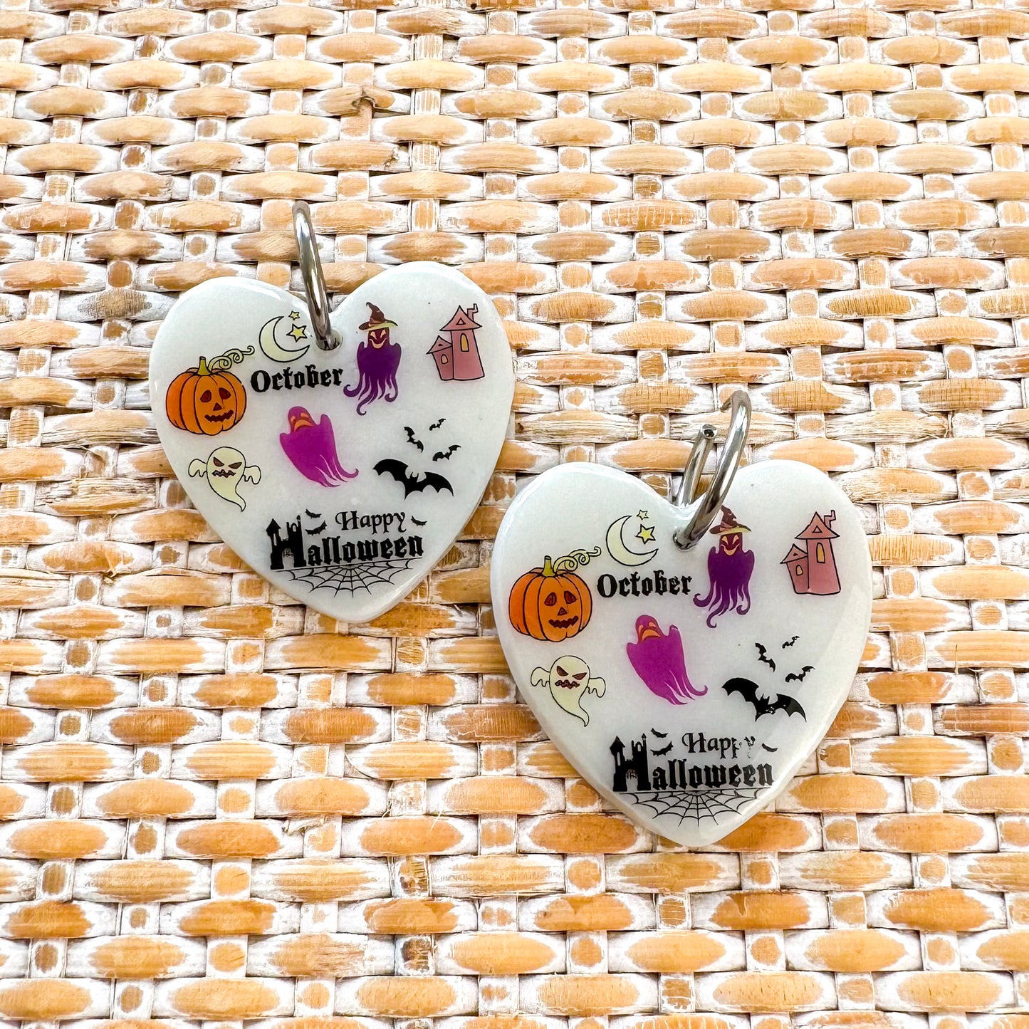 Happy Halloween ~ Amorito | Handmade resin earrings