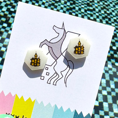 Halloween ~ studs | Handmade resin earrings