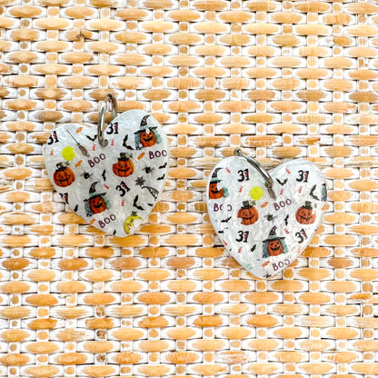 Boo 31 ~ Amorito | Handmade halloween resin earrings