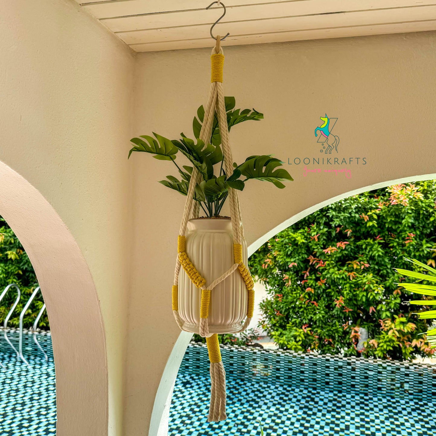 Macrame plant hanger | handmade home accessories